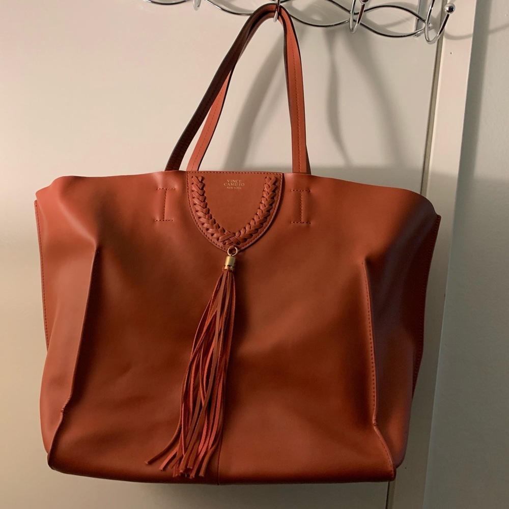 Beautiful coral Vince Camuto Large Tote Bag